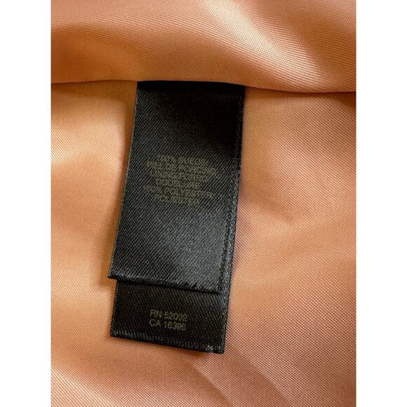 Liz Claiborne Women's Suede Blazer Jacket Size 10 Petite - Picture 8 of 10